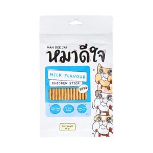 หมาดีใจ ขนมสุนัข มิลค์เฟลเวอร์ 70 กรัม