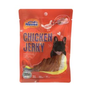 โนวี เนื้อไก่อบแห้งสไลด์แบบนุ่ม 60 กรัม